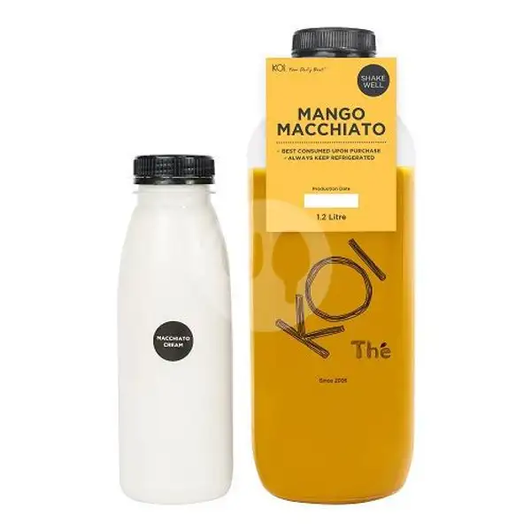 Bottled - Mango Macchiato | KOI Thé, Trans Studio Mall Bandung