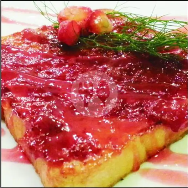 Roti Bakar Strawberry | Mie Ramen Micasa, Cilodong