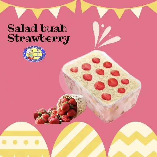 Salad Buah Jumbo Kuah Strawberry | Dapur Mama Muda