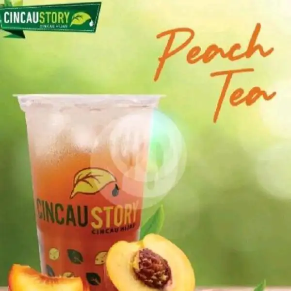 Peach Tea | Cincau Story, Malang Town Square