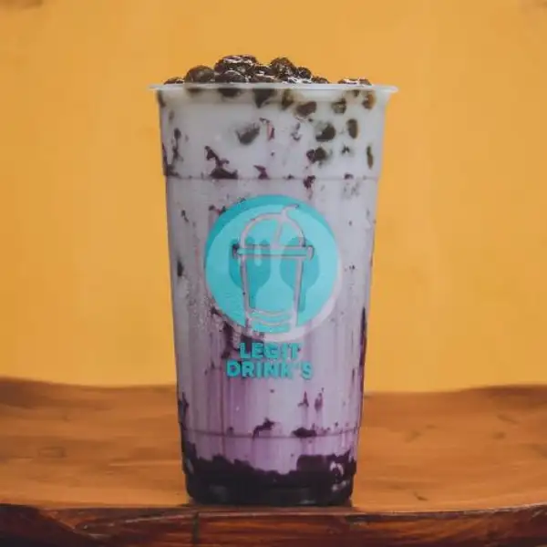 Taro With Boba Brown Sugar | Legit Drinks, Ambo Kembang