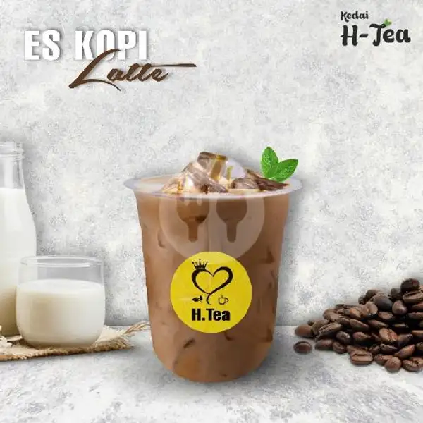 Es Coffee Latte | H-tea Kalcer Crunch