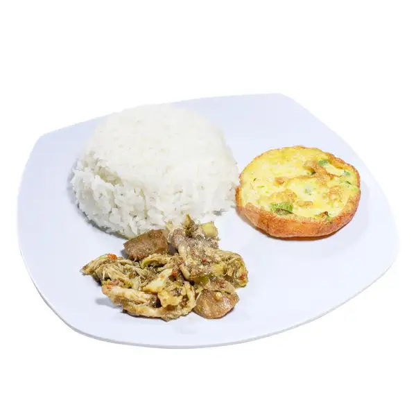 Nasi Ayam Grombyang | Warunk Upnormal, Puputan Raya