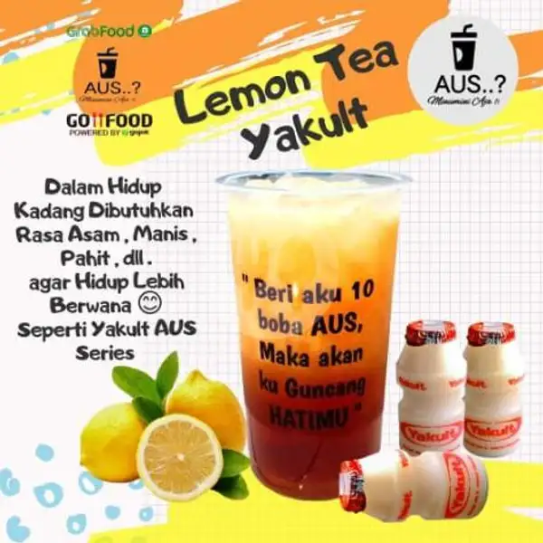 Ice Lemon Tea YAKULT | Aus, Pengasinan