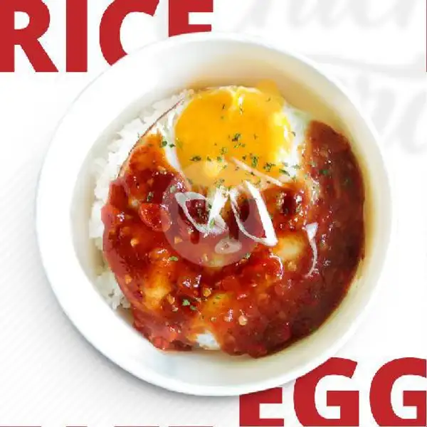 Egg Rice Spicy Salted Egg | Chicken Troops, Penanggungan