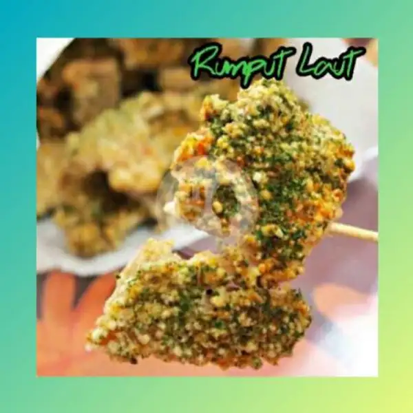 Ayam Iris Crispy Topping Rasa Rumput Laut. | Ayam Iris Crispy Azzhel