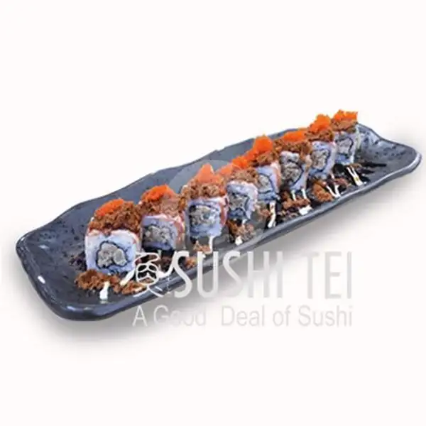 Aburi Salmon Roll Tobikko | Sushi Tei, Grand Batam Mall