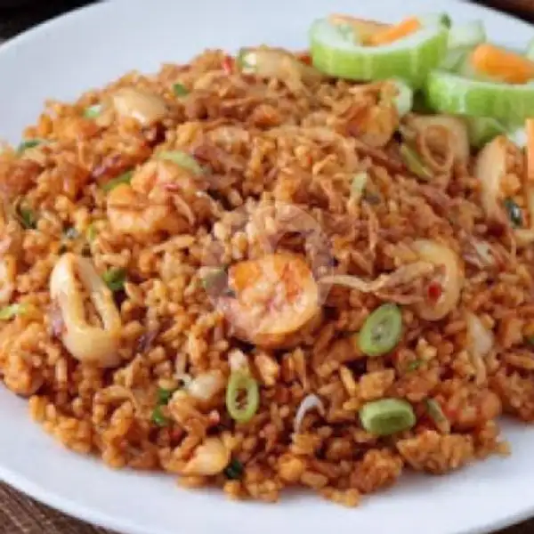 Spesial Nasi Goreng Seafood | Immanuel Jus & Aneka Nasi, Krembangan