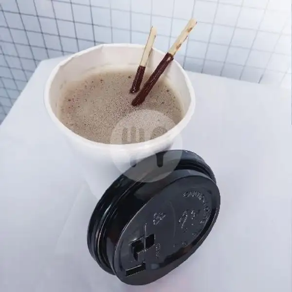 Hot Caramel Latte | Rice Box Yobeliyoo, Denpasar