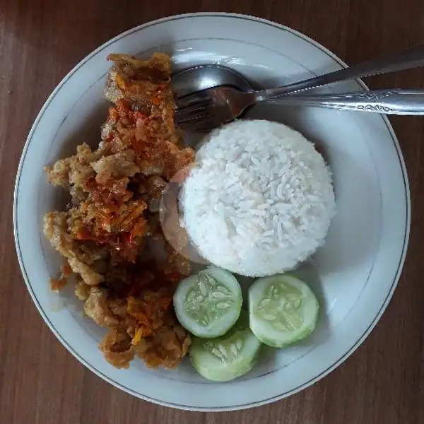 Ayam Geprek + Nasi | Takoyaki Halal, Pulau Nias