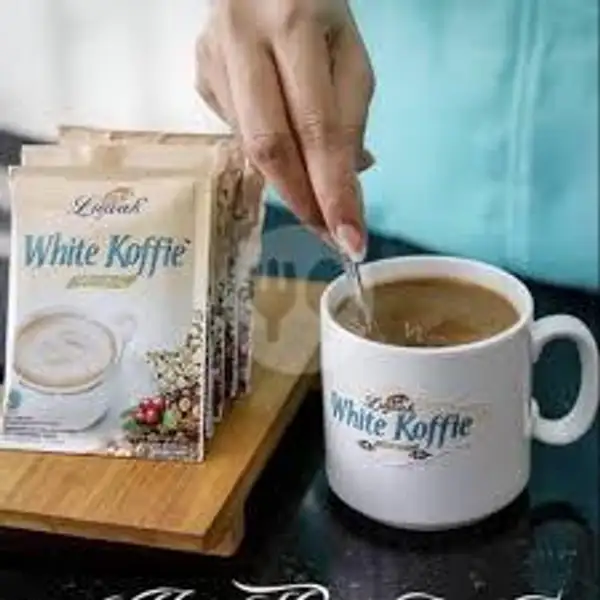 Luwak White Koffie | Telor Gulung 99