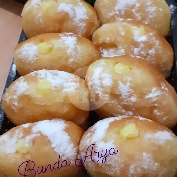 Donut Bomboloni Full Vanilla | Donut Bunda Arya, Krian