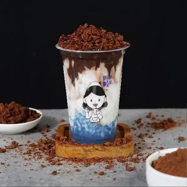 Choco Vanilla FREE TOPPING | Run & Run Choco Drink & Food, Karya Timur