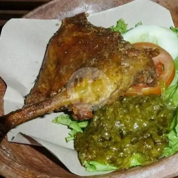 Ayam Goreng Sambal Ijo PAHA | Ayam Madura Naya