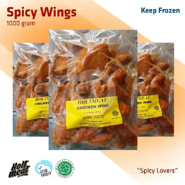 Spicy Wings 1 Kg | Club Frosty, Karawaci