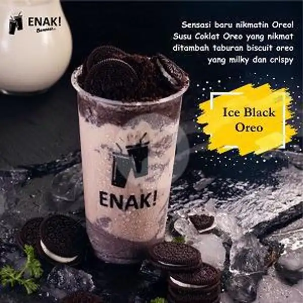 Ice Black Oreo | ENAK! Suyudono