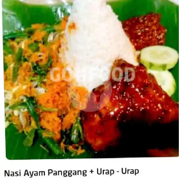 PAKET HEMAT: Nasi Ayam Panggang + Urap2 | Mungil THR, Pucang Anom