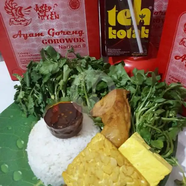 Nasi Ayam Tahu Tempe Teh Kotak | Ayam Gorowok Asep Tiyen, Murni 3