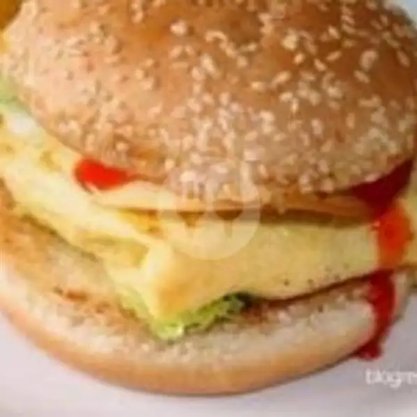 Ommelette Burger | Boba Batam Hasan