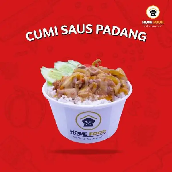 Cumi Saus Padang + Lalapan | Home Food, Cipondoh