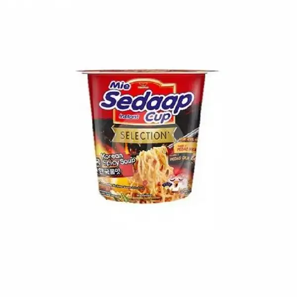 Mie Sedap Korean Spicy Soup Cup 75gr | Golden Drinks