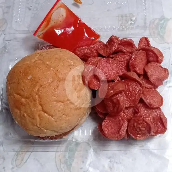 Burger Sama Sosis | Kaila Kebab, Tiban