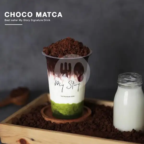 Choco Matca Crunch | My Story Signature Drink