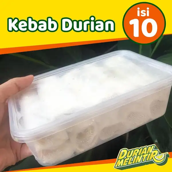 Kebab Durian Isi 10 | Durian Melintir, Pinang Ranti