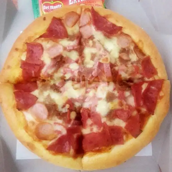 Small Meatloves (4 Slices) | KRasti Pizza Express VGH1, Babelan