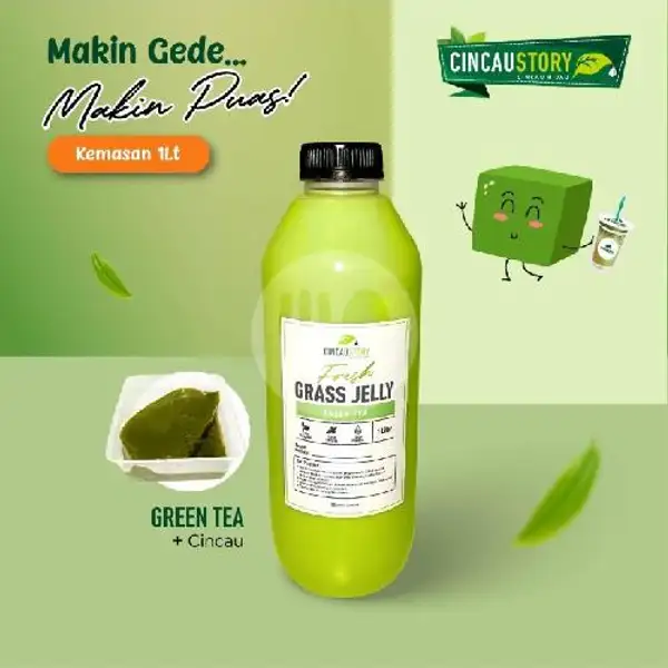 1 Liter Cincau Greentea | Cincau Story, Malang Town Square