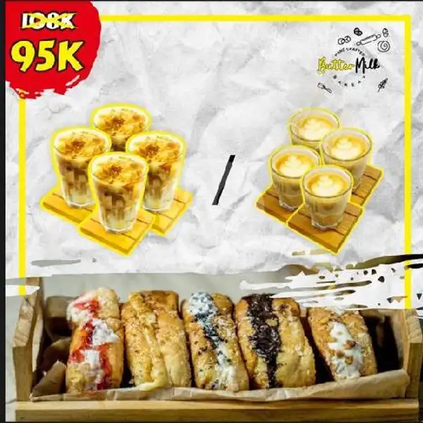 Ronko Ori Ber4 | Butter Milk by Gedong Roti - Roti Bakar, Bakery, Coffee & Eatery