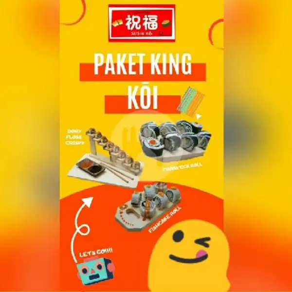 Paket King Koi | Sushi Koi, Hankam