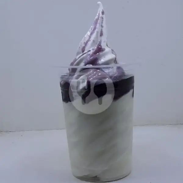 Sundae Gelas Besar Blueberry | Ice Cream 884, Karawaci