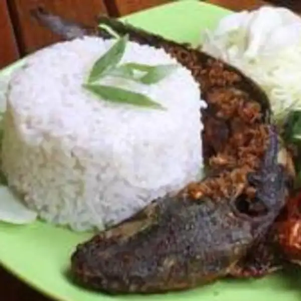 LELE Super + Nasi Jumbo | Pecel Lele Gg Awug 02, Cikambuy