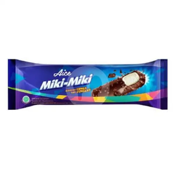 Miki miki Choco vanila | Kedai Ice Cream Bilqis, Sukarame