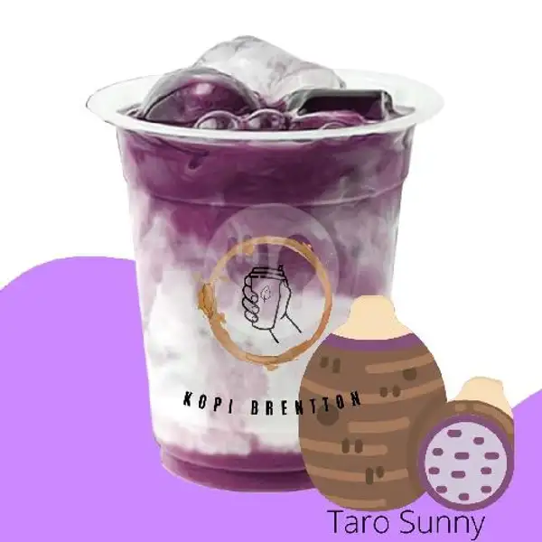 Iced Taro Latte | Kopi Brentton, Modernland