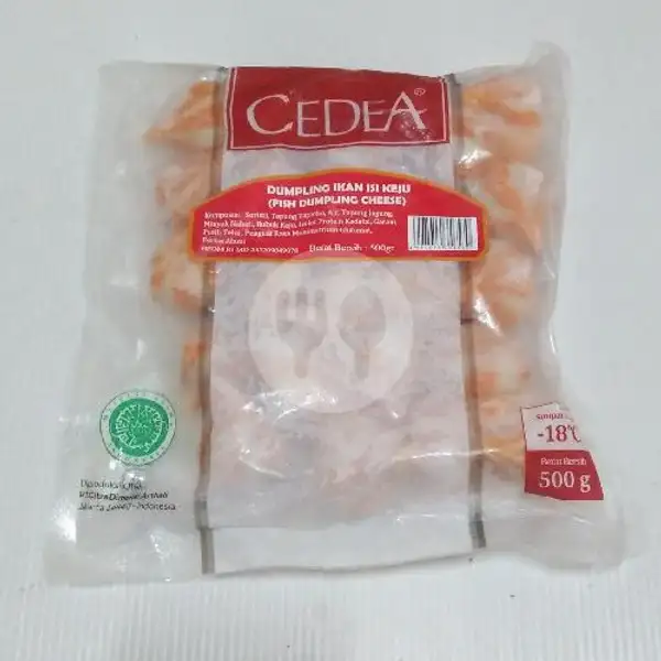 Cedea Fish Dumpling Cheese 500 g | Frozza Frozen Food