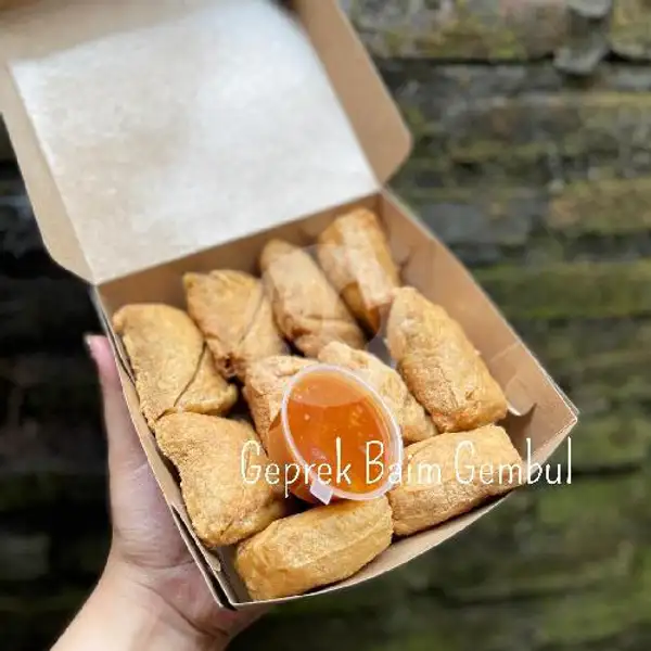 Tahu Bakso Ayam (Large) | Ayam Geprek Baim Gembul, Hanoman
