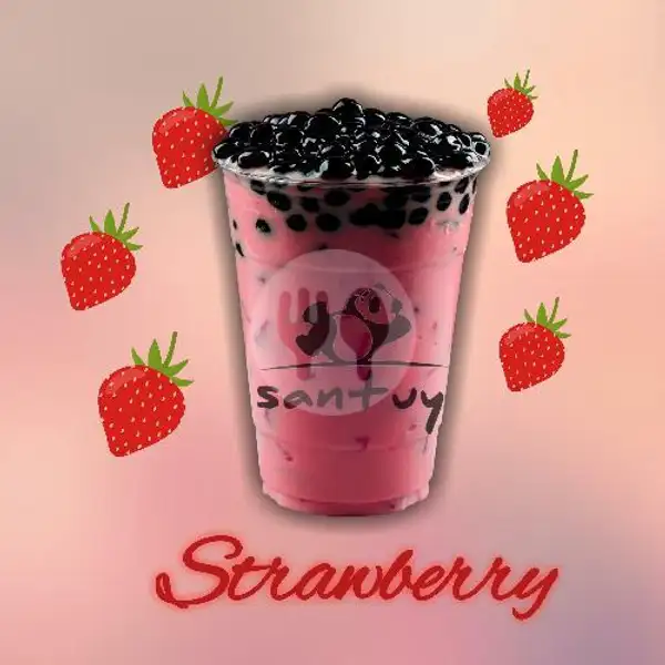 Strawberry | Santuy Drink,Sarang Gagak
