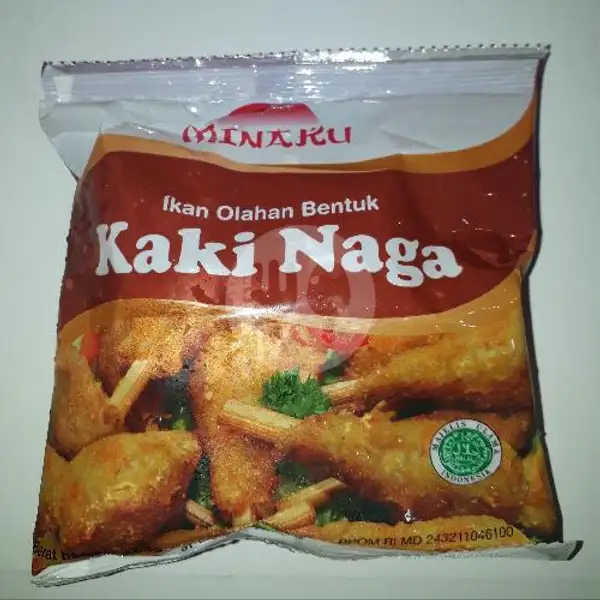 Minaku Kaki Naga 200 Gr | Berkah Frozen Food, Pasir Impun