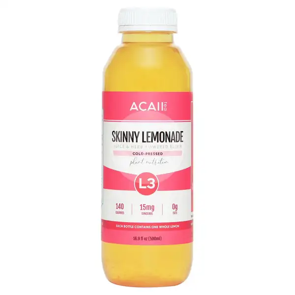 L3 Skinny Lemonade 500ml | Acaii Tea Co, Yummykitchen Menteng