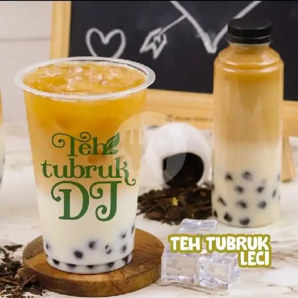 Ice Tea Tubruk DJ Lychee (With / Without Boba) | Teh Tubruk DJ, Pesantren