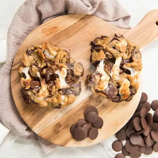 Marshmallow Chocolate Chunky Cookies | Pop Cookies, Bekasi Selatan