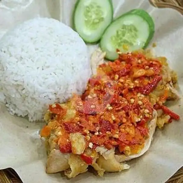 Ayam Geprek + Nasi | Warung Icip-Icip, Beji