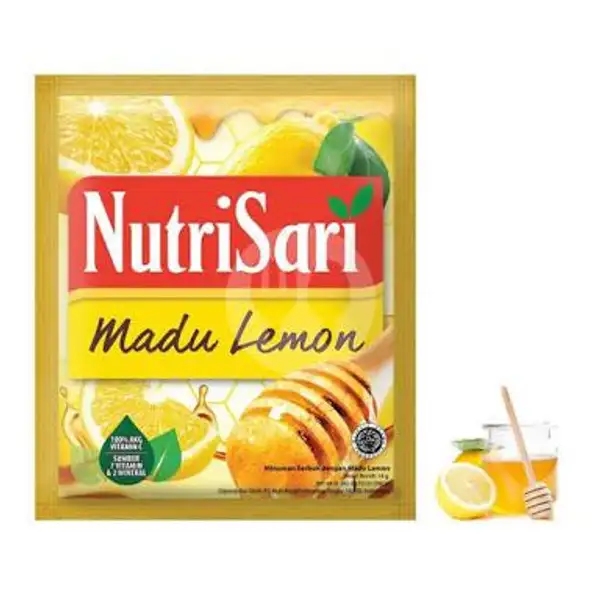 Es Nutrisari Madu Lemon | Warung Makan Bu Imah, Gatot Subroto