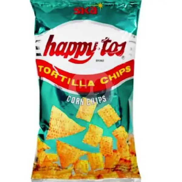 Happy Tos Tortilla Chips 160G | DD Teh Poci Soka