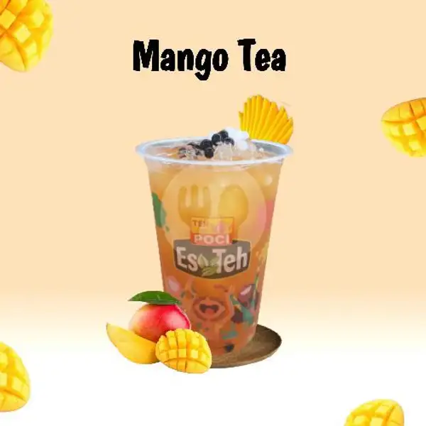 POCI (MANGGO TEA ICE) SPECIAL rasa mangga | Booster (Boba & Mojito Drink) X Poci, Kenjeran