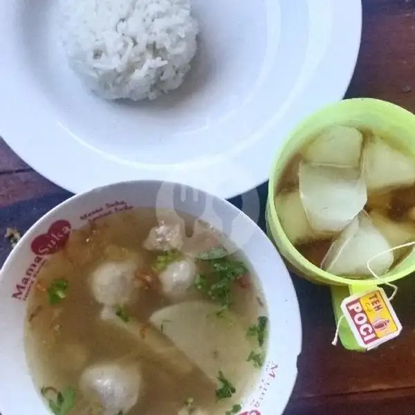 Nasi Putih + Soto Sapi + Es Teh Poci | Soto Ketut, Denpasar