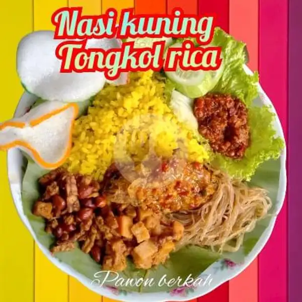 Nasi Kuning Tongkol Rica | Nasi Kuning 