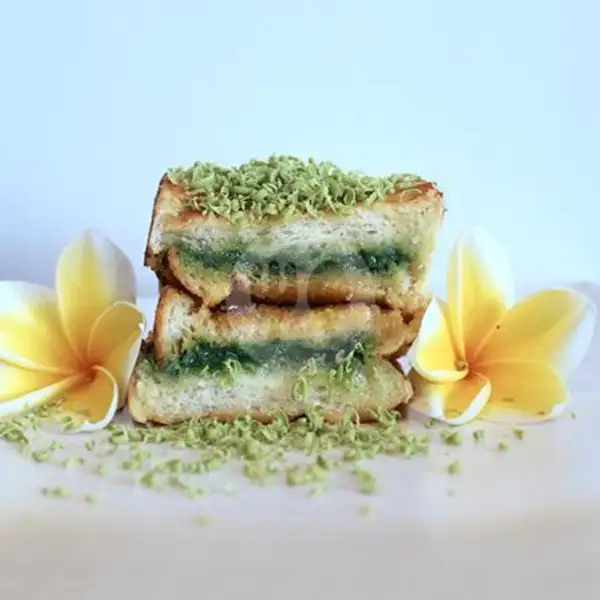 Topping Green Tea | Roti Bakar Dewata, Gunung Salak